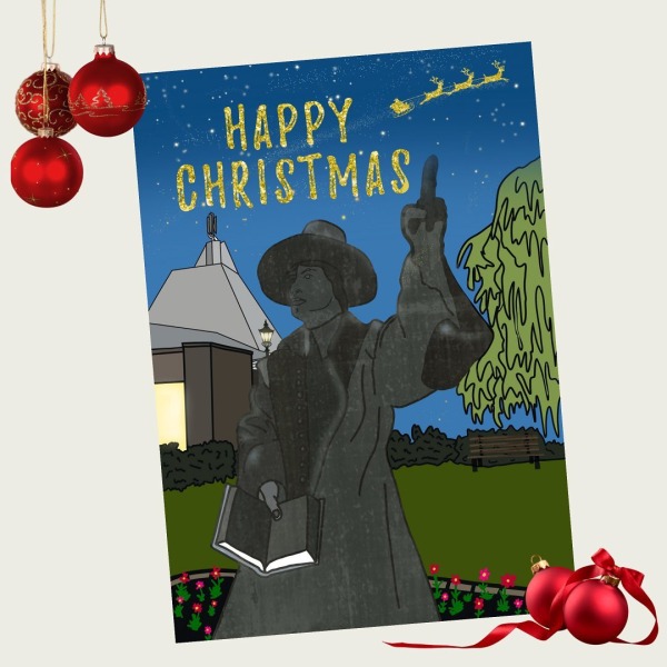 Samuel Stone Close Up Christmas Card