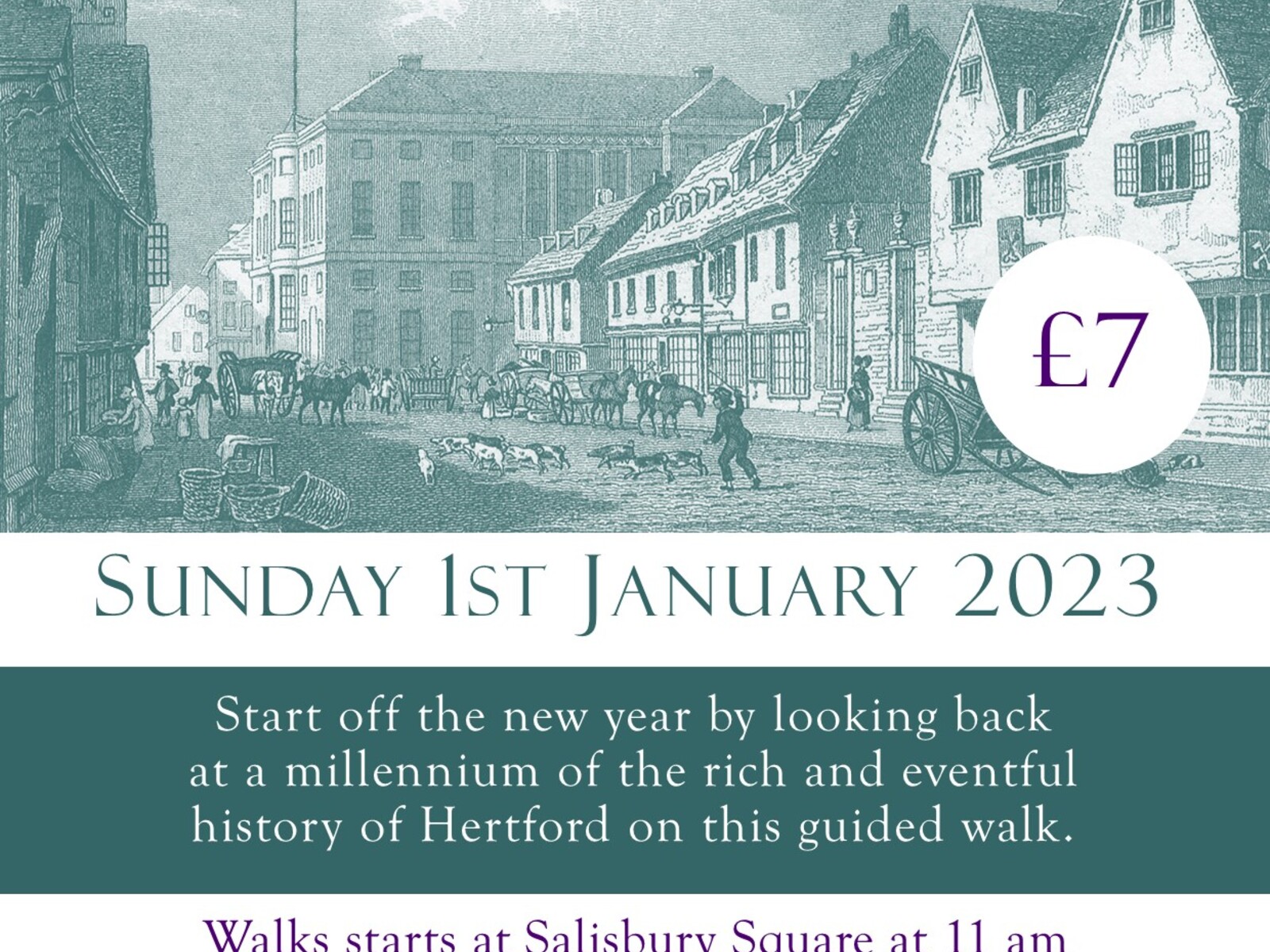 Historic Hertford Sunday 1st January 2023